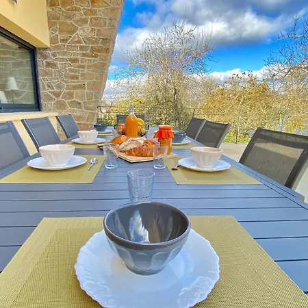 Le Menhir 4 Ch Au Bord Du Et Terrasse Вилла