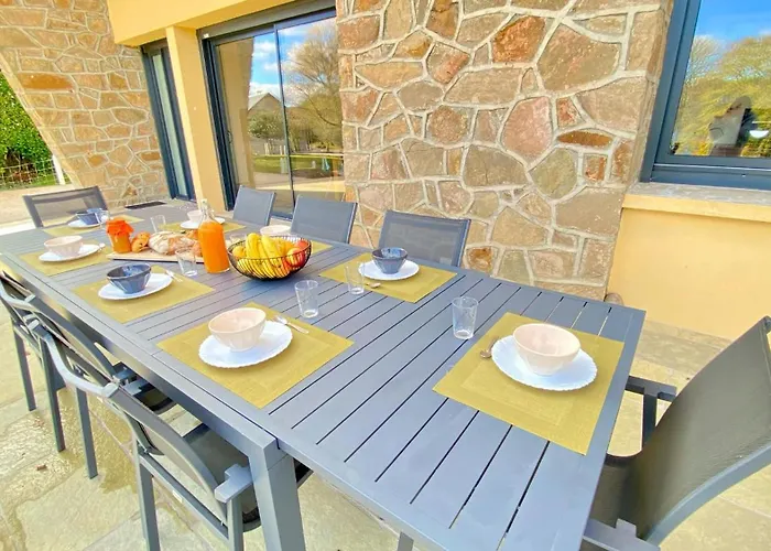 Le Menhir 4 Ch Au Bord Du Et Terrasse Villa